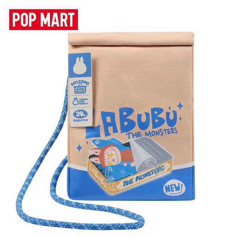 Original Labubu Crossbody Bag Wacky Mart Series Knack Satchel The Monsters Genuine Kids Gifts Free shipping