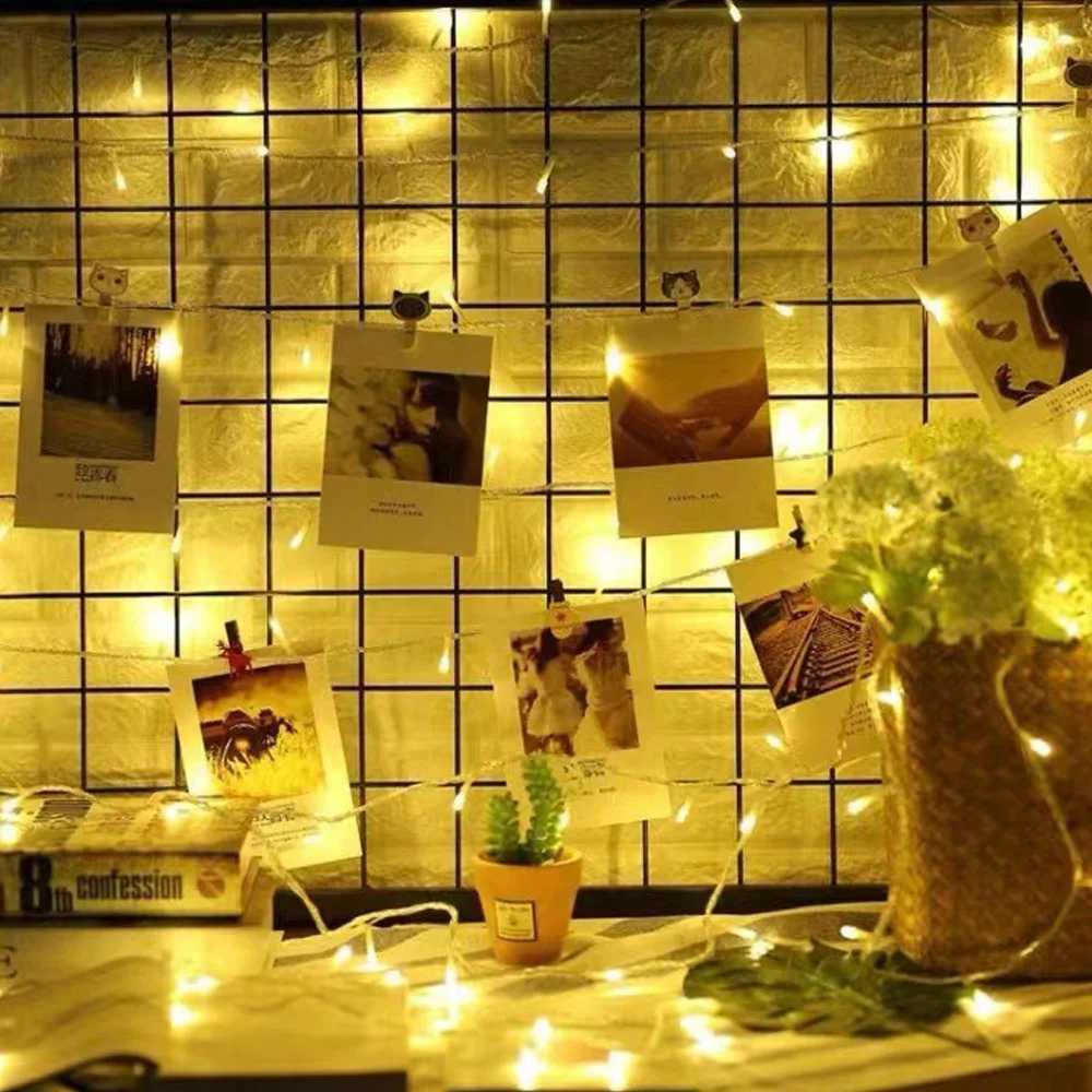 1M 2M 5M 10M LED USB LED String Lights Bulb Fairy Garland Lights Outdoor Waterproof Christmas Party Wedding Decorations Festoon XJ250612