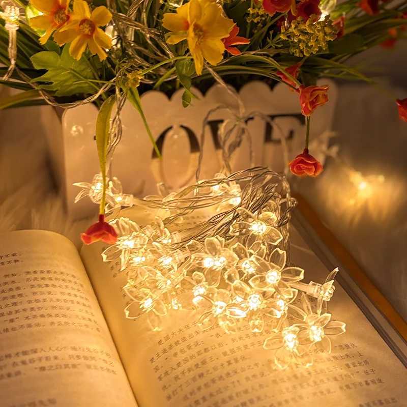 3-10M Warm White Cherry blossom light string LED fairy string lights for Wedding Party Indoor garden home DecorationsXJ250612
