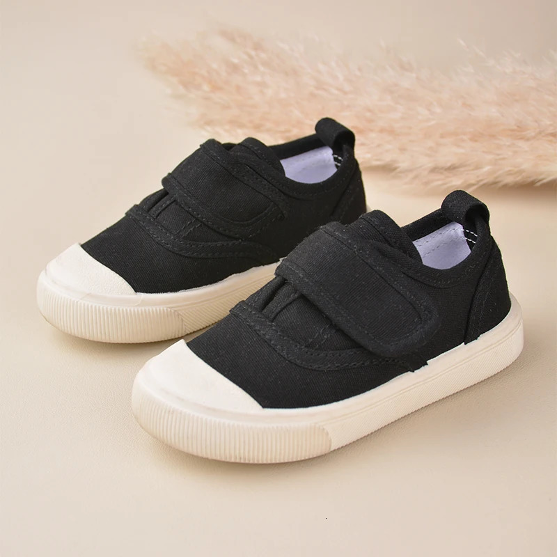 Good Quality Outdoor Running Flats Canvas for Children Beautiful Outdoor School Shoes for Girls EK9S33/40/42 250613