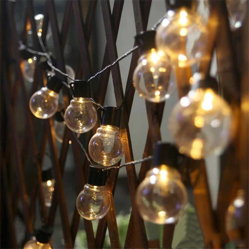 LED Fairy Lights Retro Bulb Garlands Battery-operated Garland New Years Eve Decoration Wedding Party Garden Christmas DecorXJ250612