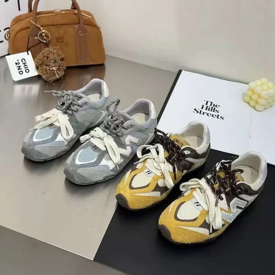 2025 hot new free Fashionable and versatile shipping designer for womens casual yellow blue grey outdoor sneakers sport shoes size 35-40