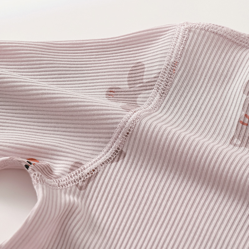 Modal baby jumpsuit summer thin men and women baby clothes home cool spring and summer air-conditioned clothes long-sleeved pajamas