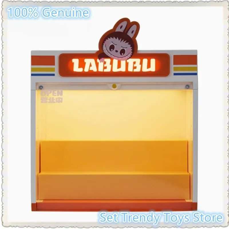 New Genuine The Monsters Labubu Wackymart Series Headphone Case Potato Chip Crossbody Bag Display Box Peripheral Products Free shipping