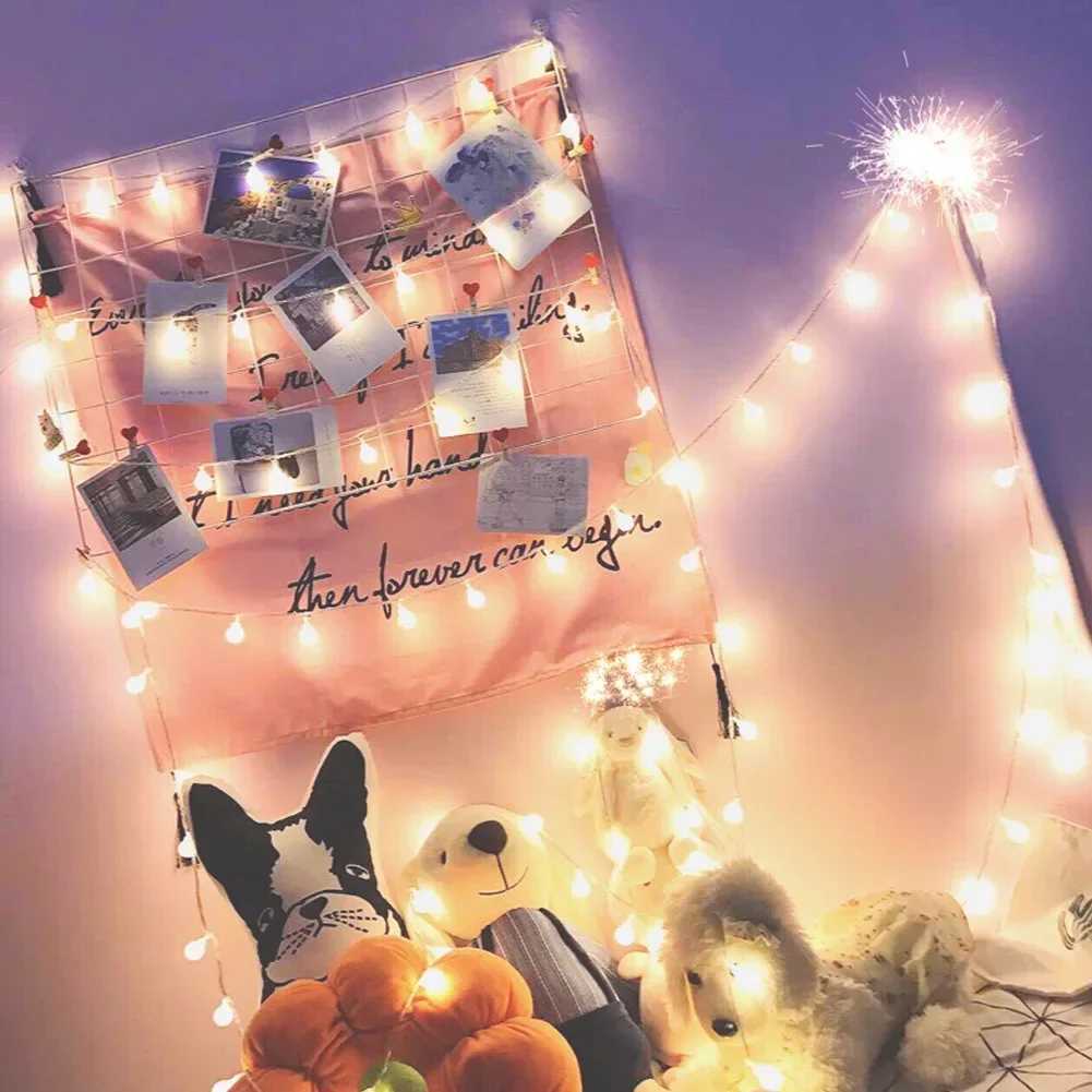 10/20 LED Star Light String Twinkle Garlands Battery Powered Christmas Lamp Holiday Party Wedding Decorative Fairy Lights XJ250612