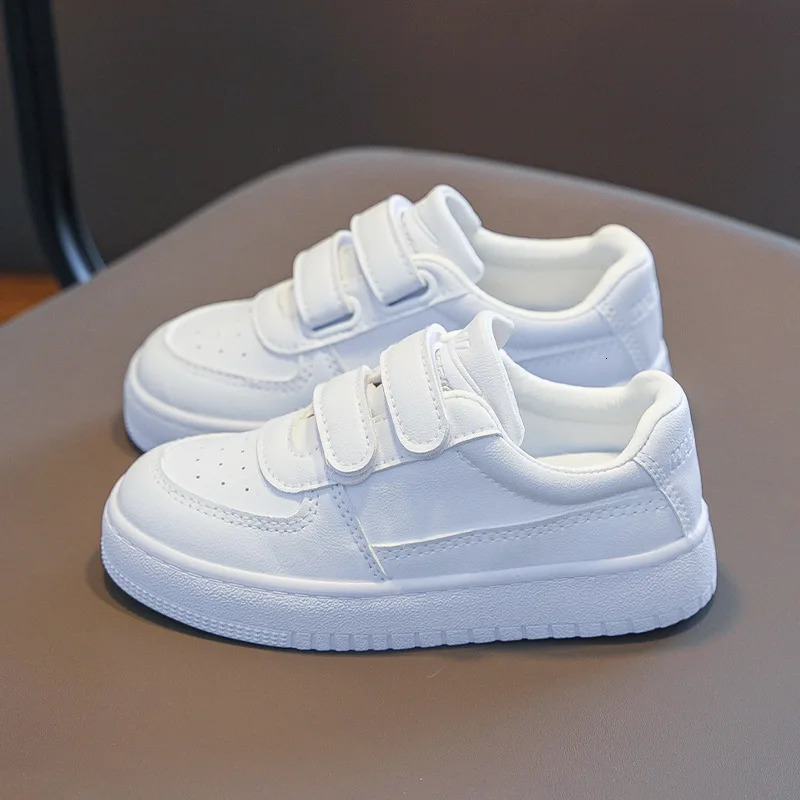 Babaya Childrens Skate Shoes Baby Boys White Sneakers for Kids 2025 Autumn Girls Shoes Breathable Casual Shoes Toddler 250613