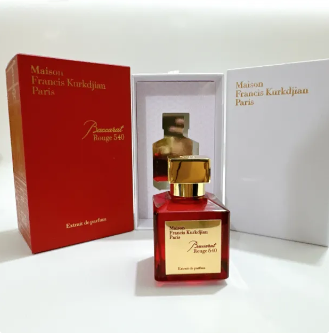 Designer perfume High Quality 540 Parfum 70ml Eau De Parfum Paris Fragrance Man Woman Cologne Spray Long Lasting Smell perfume