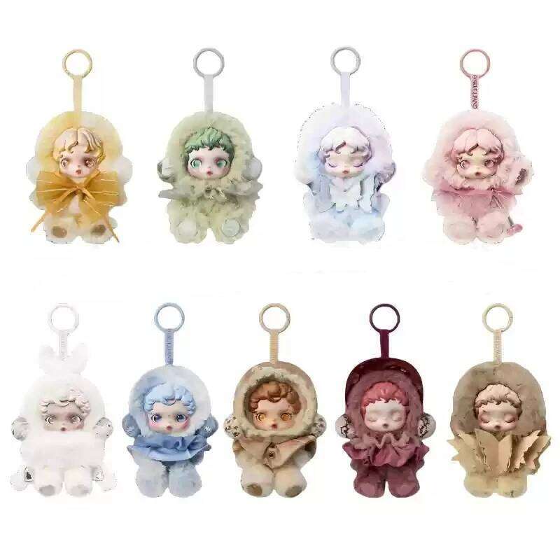 Skullpanda Limpressionnisme 100% Original Genuine Kawaii Sp Doll Pendant Blind Box Toy For Kids Birthday Gift Trendy Collectible