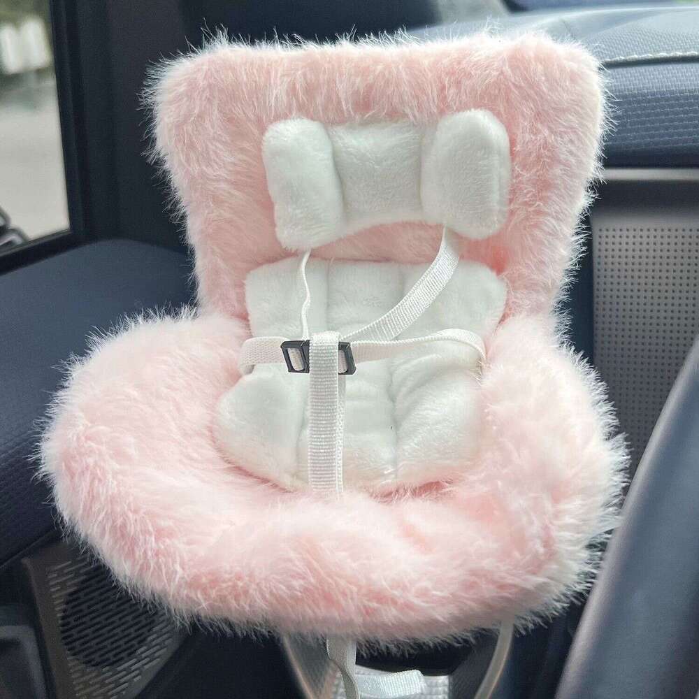 Suitable for 17cm Labubu Hanging Cute Safety Seat Air Vent Decoration Car Interior Accessories