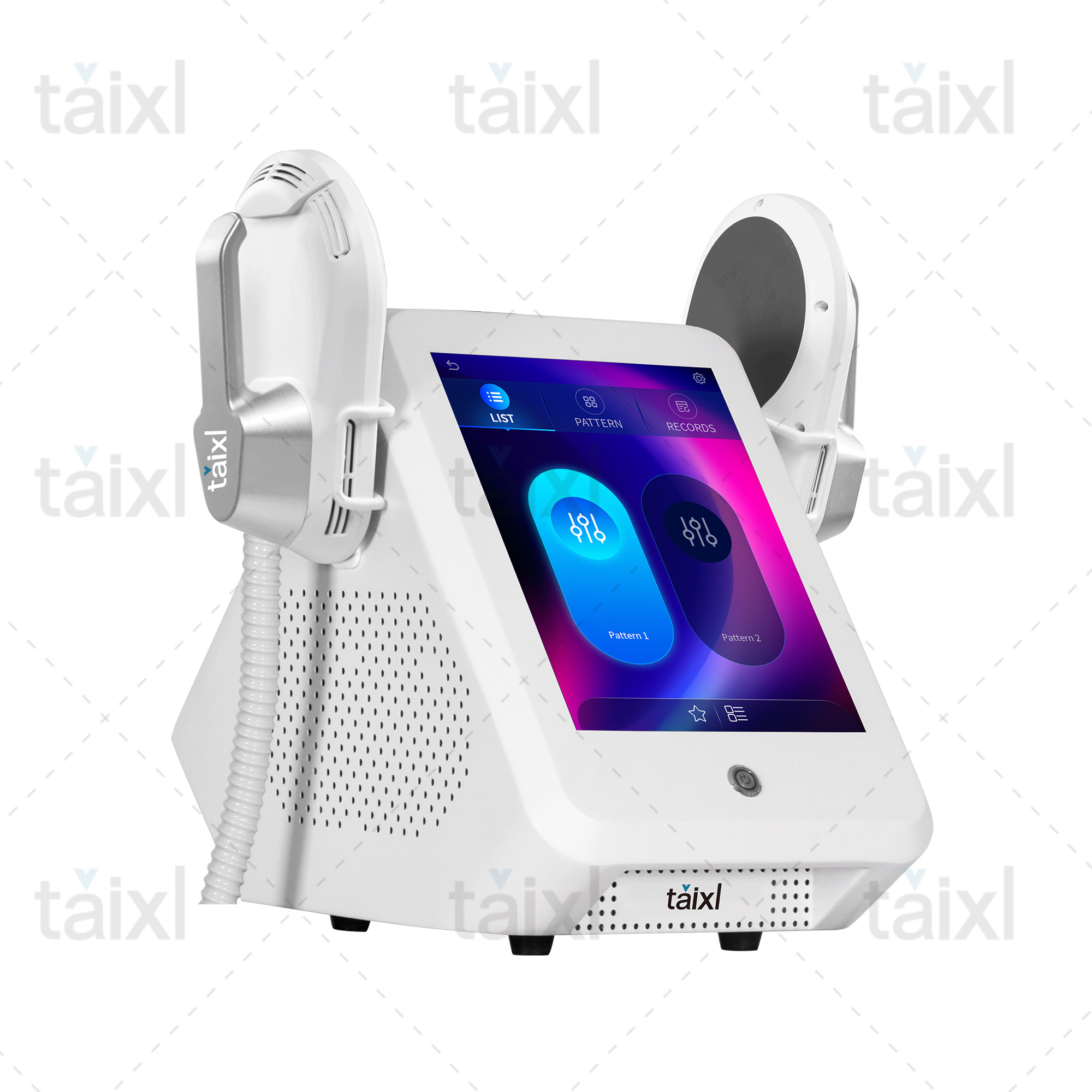 Advanced TAIXL RF Body Contouring System Dual Function Fat Reduction And Muscle Building Equipment with 6 Adjustable Intensity Levels Professional Res
