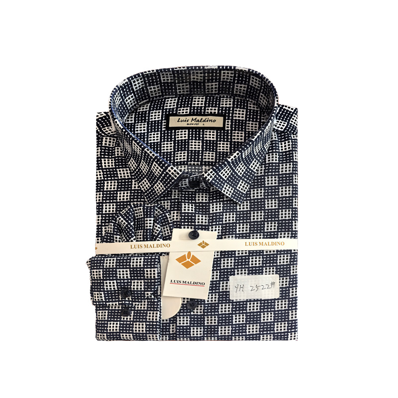 pure cotton micro elastic shirt with spun technology ideal for sports leisure