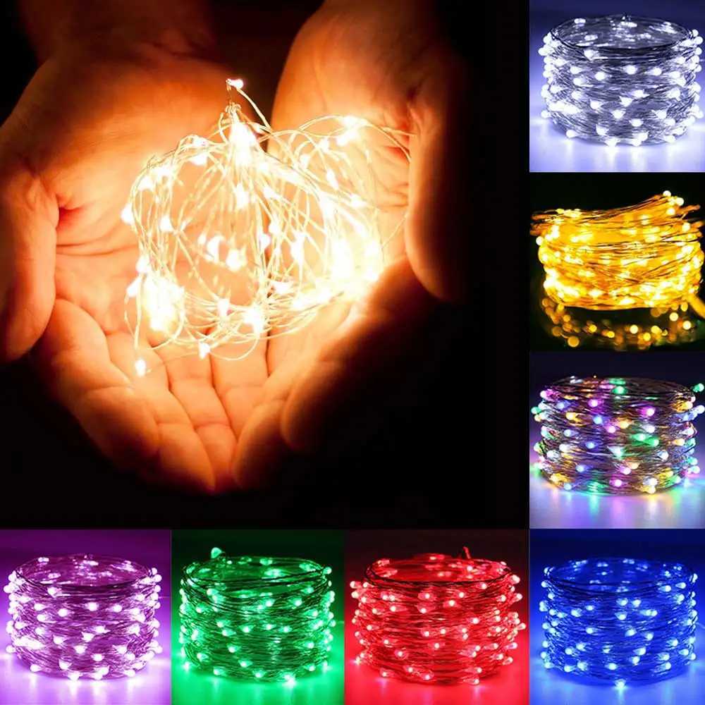 Fairy Lights USB Fairy Light USB String Lights Copper Wire Decorative String Light for Indoor Christmas Wedding Decoration XJ250612