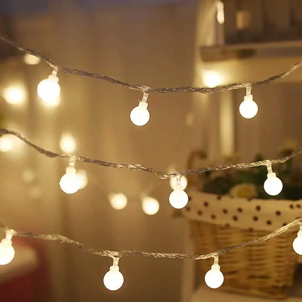 10/20 LED Star Light String Twinkle Garlands Battery Powered Christmas Lamp Holiday Party Wedding Decorative Fairy Lights XJ250612