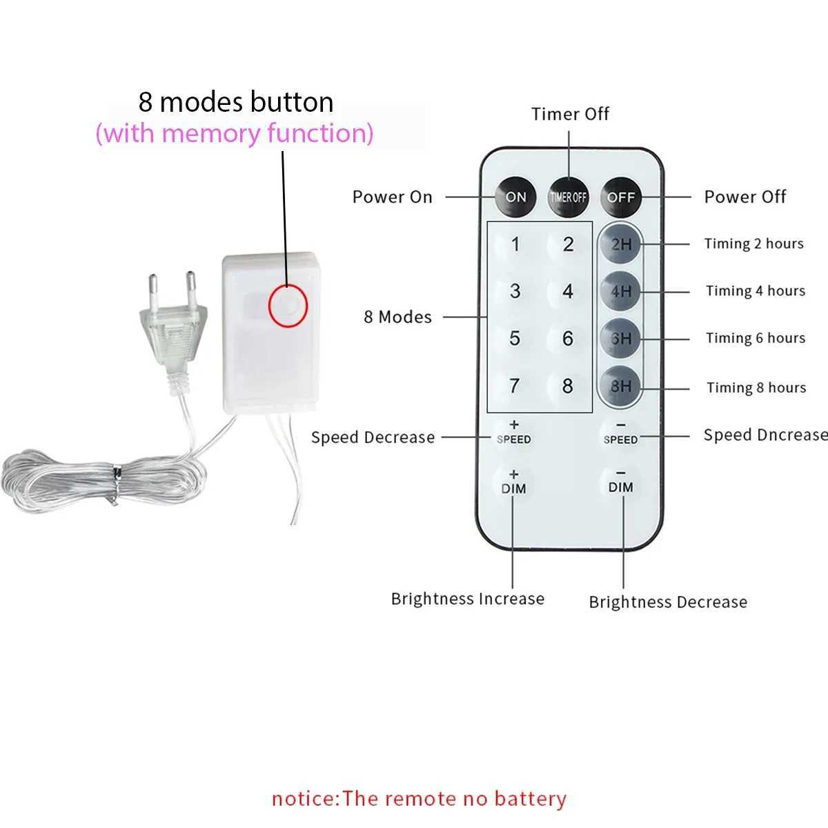 100M 800LEDs 220V Outdoor LED Fairy String Lights Birthday Lights For Garland Wedding Party Holiday Garden Lamp Holiday Decor XJ250612
