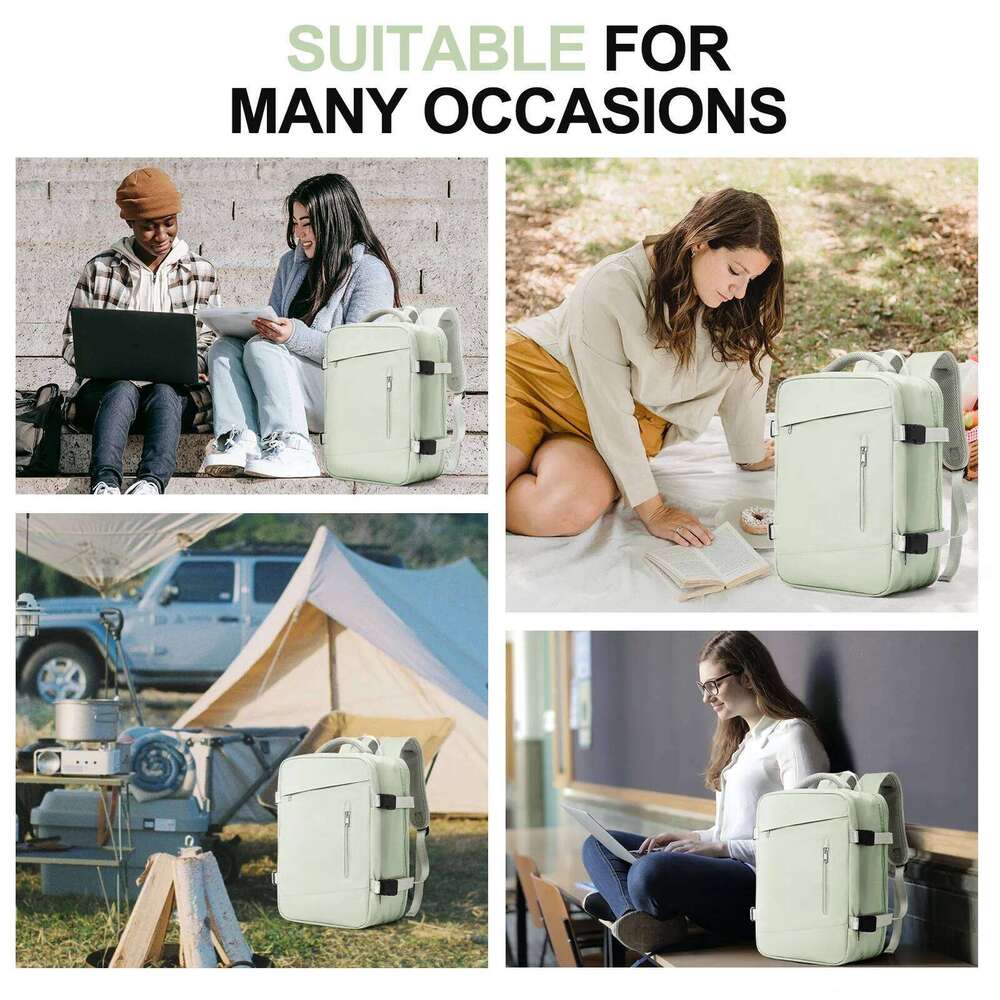 Cabin Bag 40*25*20, Large Capacity Business Trip Laptop Backpack, Short Travel Bag, Prevent Splashing Water