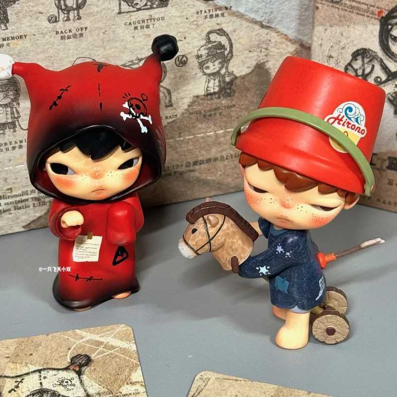 New Genuine Hirono Echo Series Action Figures Desktop Ornament Collectible Toy Confirm Sle Model Dolls Children Birthday GiftsXJ250614