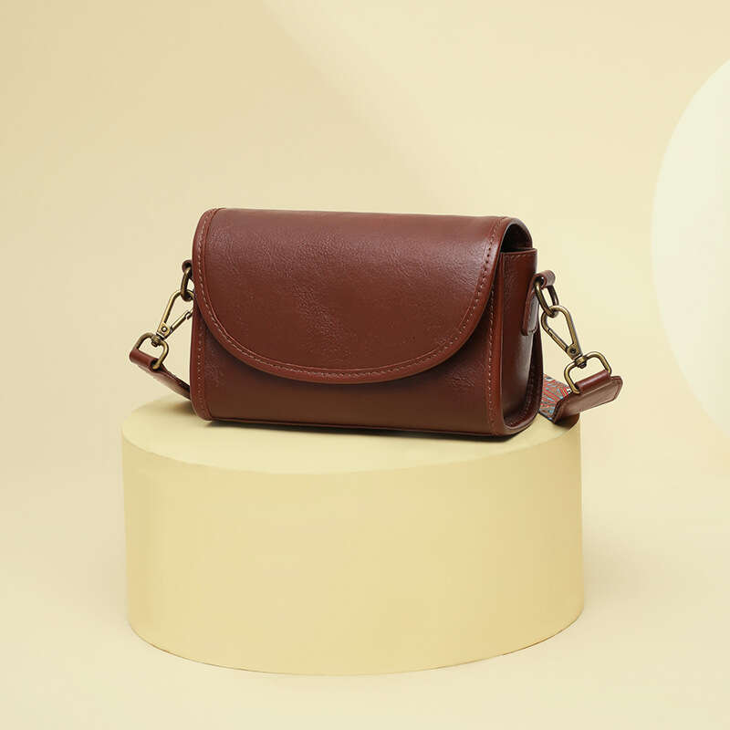 New Women S Crossbody Versatile High Quality Niche Genuine Leather Shoulder Underarm Small Bag