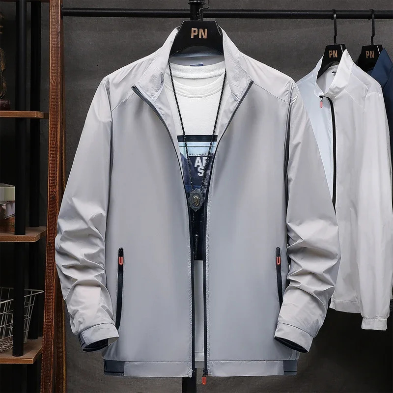 Sunscreen Coats Mens Breathable Sports Waterproof Jacket Summer UV Protection Outdoor Fishing Skin Clothing 250614