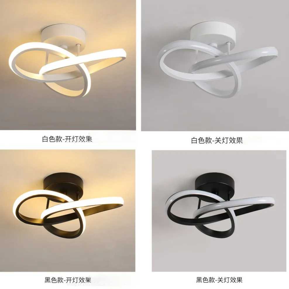 Modern LED Aisle Ceiling Lights Nordic Home Lighting LED Surface Mounted for Bedroom Living Room Corridor Light 3-color lightingXJ2500613