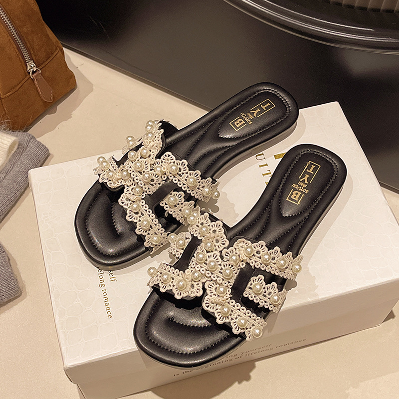 Ddmyoutdoor Women S Sandals New Summer Outdoor Fairy Style Versatile Flat Beach Slippers Outdoor Shoes