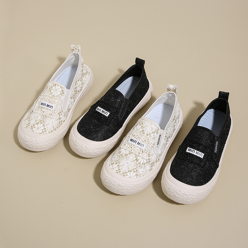 Ddmysports White Sneakers For Women Summer New Korean Style Ins Female Students Casual Sports Versatile Slip On Shoes Street Photography Fb Outdoor Sh