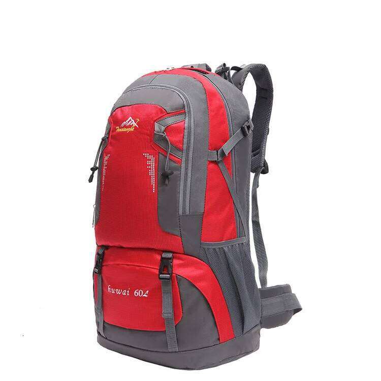 60L Waterproof Climbing Rucksack Travel Packs Outdoor Sports Hiking Camping Backpack Women Trekking Bag For Male