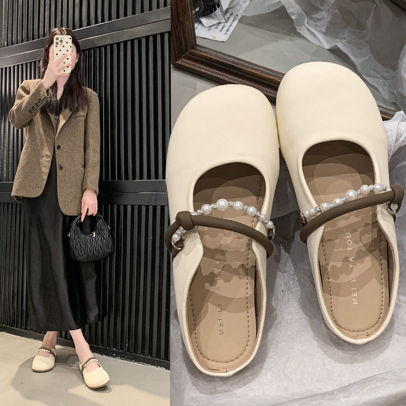 Ddmyoutdoor Baotou Women S Summer Outdoor High End New Trendy Super Popular Versatile Soft Sole Slip On Half Slippers Outdoor Shoes