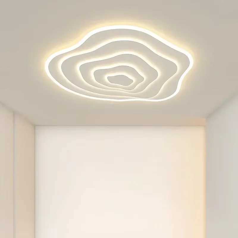 Nordic Ultra Thin LED Ceiling Lights Creative Design Irregular White Cloud Lamp Living Dining Room Study Master Bedroom Light XJ2500613