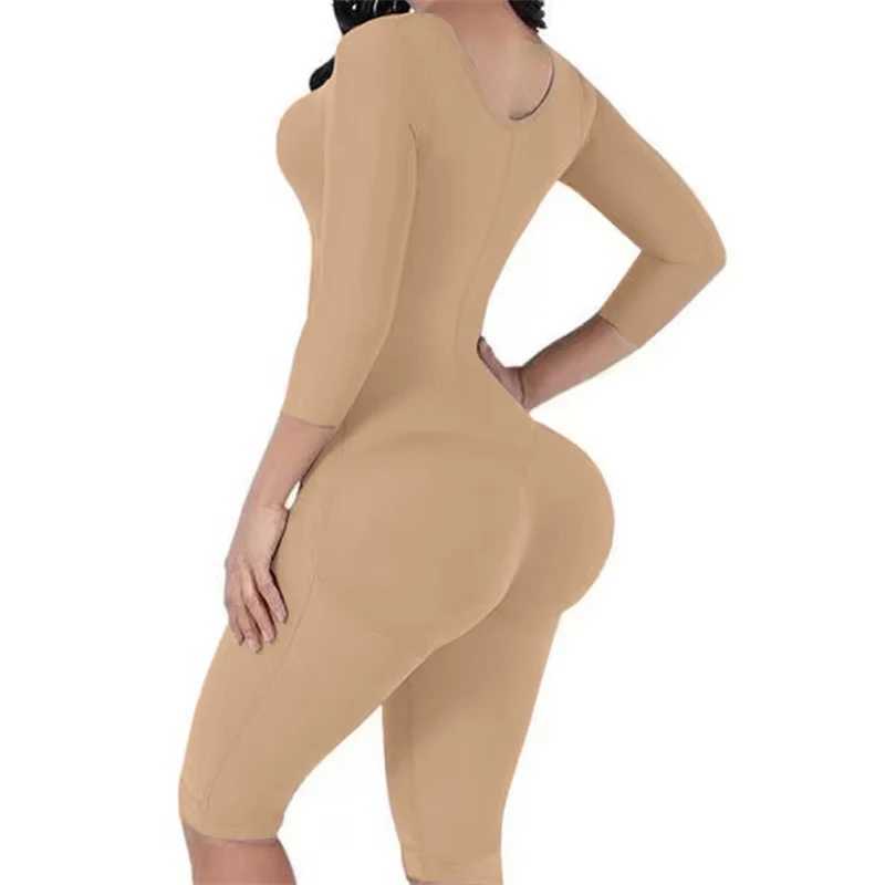 Fajas Colombianas Body Shaper Girdles for Women Tummy Control Post Surgery Compression Female Butt Lifter Shapewear Bodysuits XJ250614