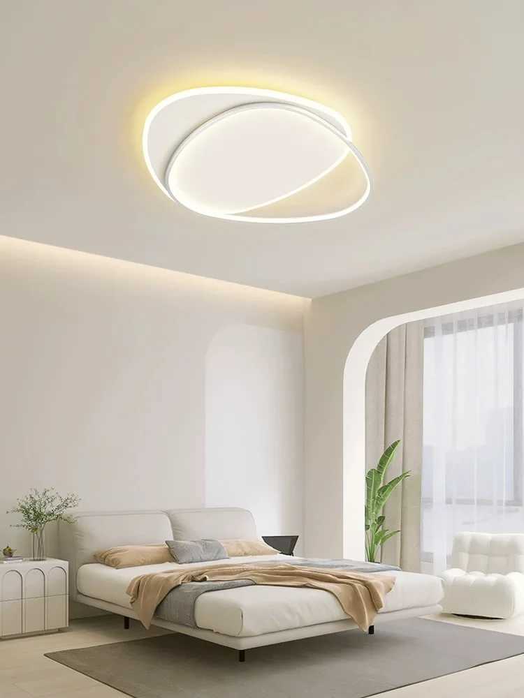 Creative Triangle Remote Control LED Ceiling Light Modern Bedroom Dining Living Room Lamp Home Decor Designer Lighting Fixtures XJ2500613