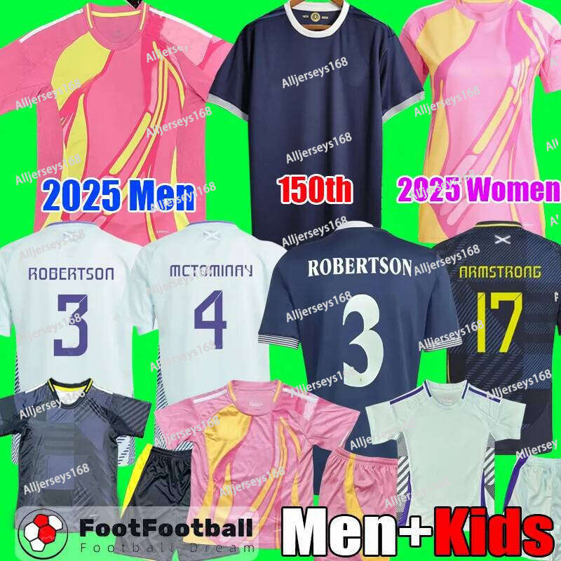 24 25 26 Scotland Soccer Jerseys 2024 2025 2026 ROBERTSON Mctominay Mcgregor SHANKLAND MCGREGOR Football Shirt Home Away Thrid Maillot De Foot Men Kids Kits Unifrom