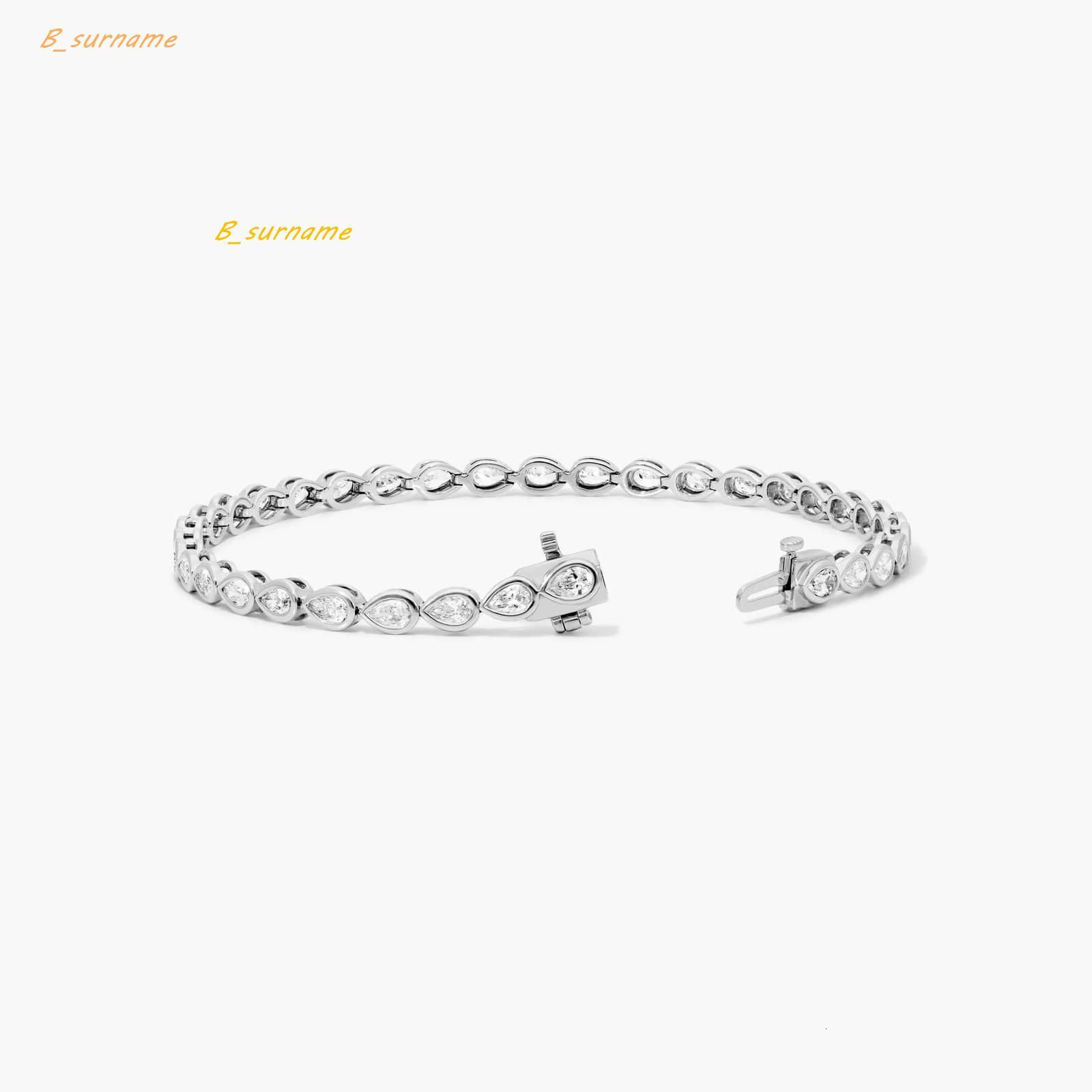 Trendy 3 MM Moissanite Diamond Tennis Bracelet 925 Silver/10K Gold for Children for Everyday Wear Celebrations Gift For Woman