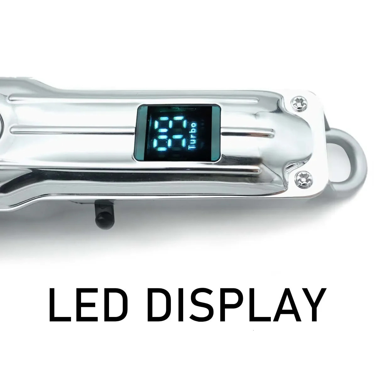 10W Mens Hair Clipper High Power LED Display Low Noise Cordless USB Interface Hair Cutting Machine Professional Barber Machines 250612