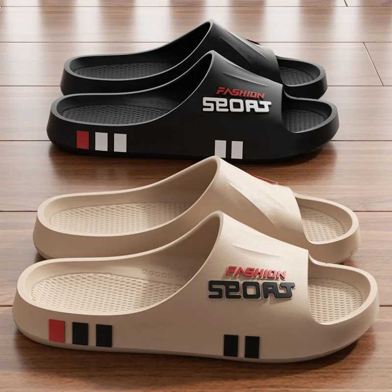 Sports slippers for women summer new style summer outerwear thick soled comfortable cool slippers for men Z250614