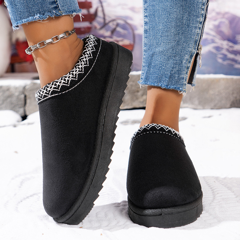 hot free shipping designer slippers for woman autumn and winter new style Indoor outdoor Snow boots wear warm casual grey brown Plush sandals