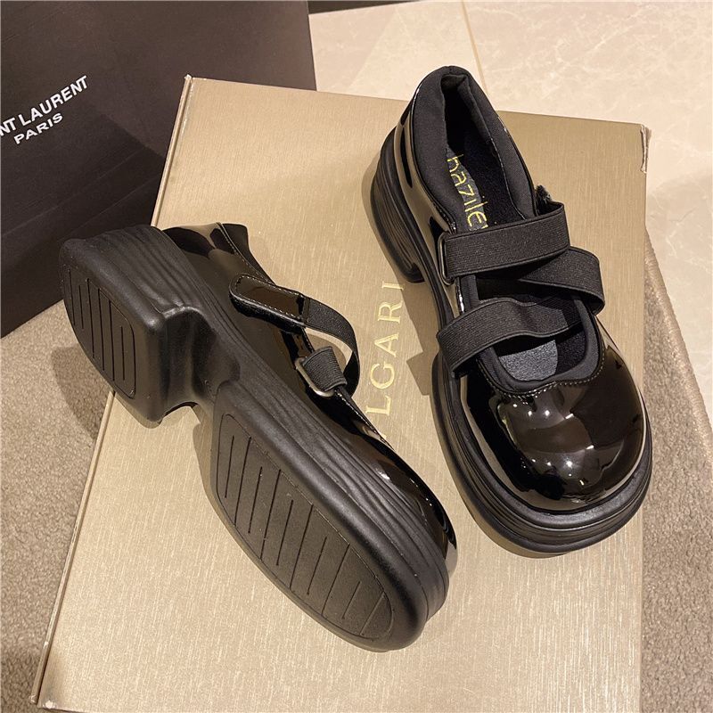Ddmysports British Style Mary Jane Leather For Women To Match Dresses JK Shoes Summer New Model Outdoor Shoes