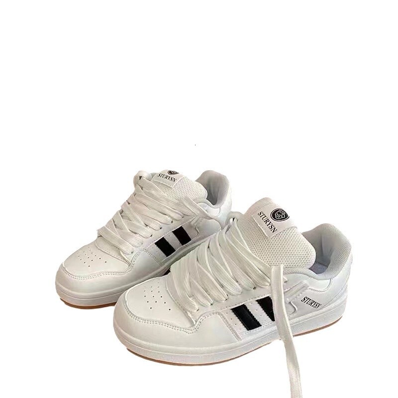 Ddmysports Platform Sneakers For Women Autumn New Super Popular High Value Student White Shoes Casual Versatile Loose Outdoor Shoes