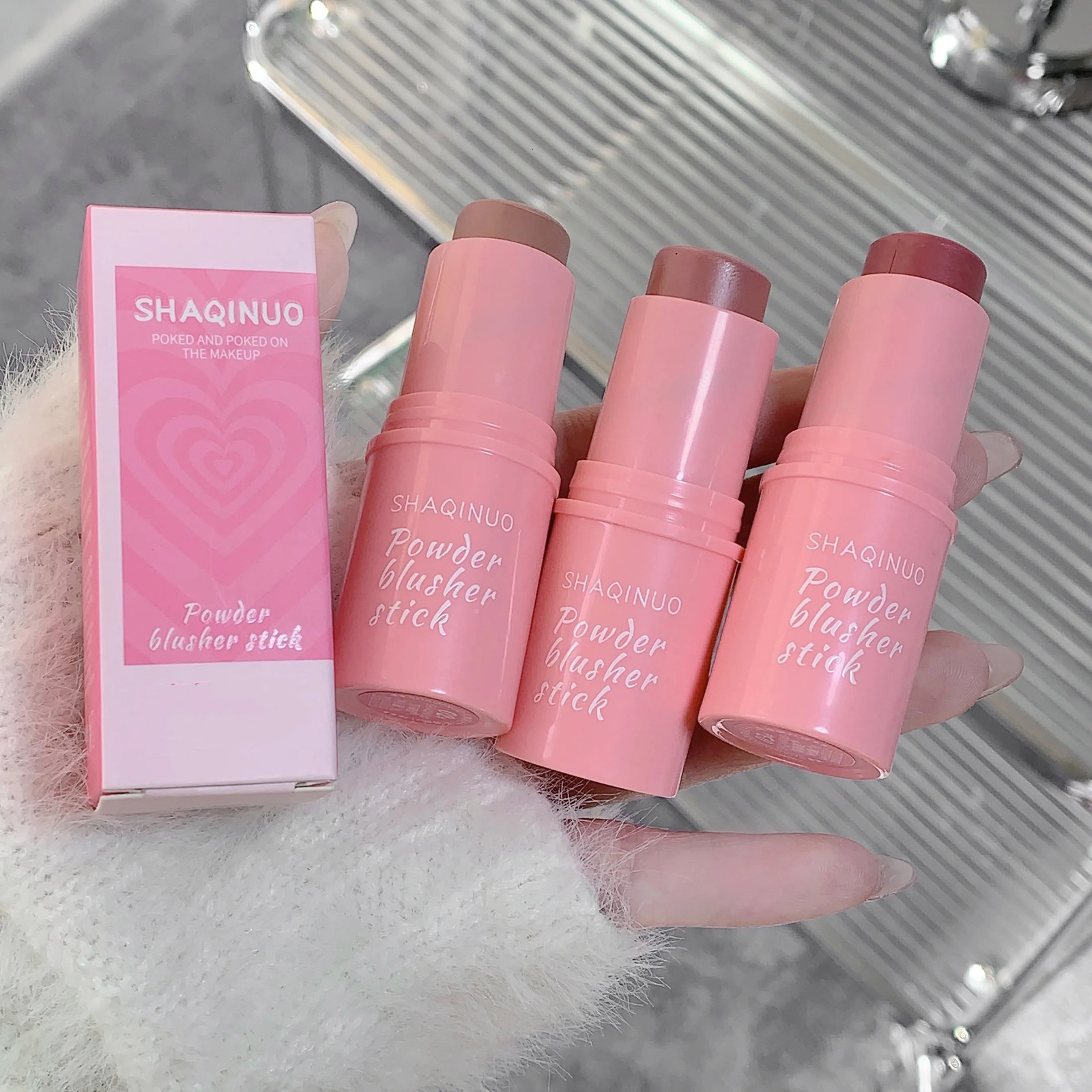 Blush Stick Multifunctional Matte Finish Blush Cream for Natural Everyday Makeup - Perfect for Daily Face Makeup 250614