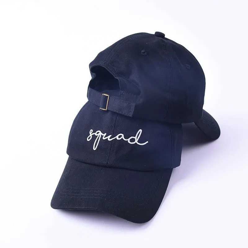 MYZOPER 2019 Fashion New SQUAD BRIDE Letter Adjustable Summer Hat Casual Tide Solid Color Baseball Cap Adult Cap W250614