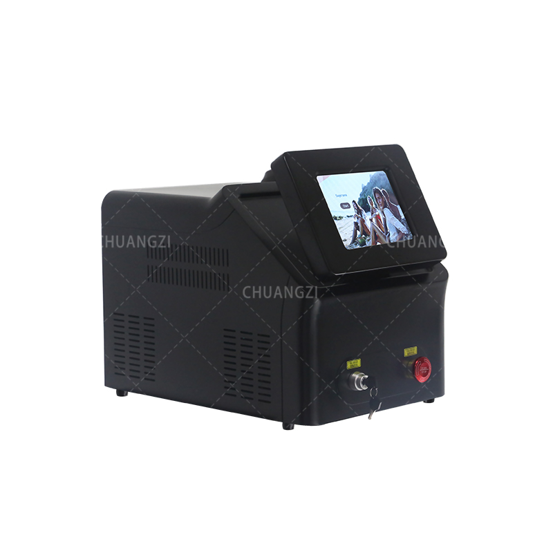 Desktop Diode Laser Hair Removal Machine High Power Ice Titanium Painless Permanent Hair Removal Device For Salon