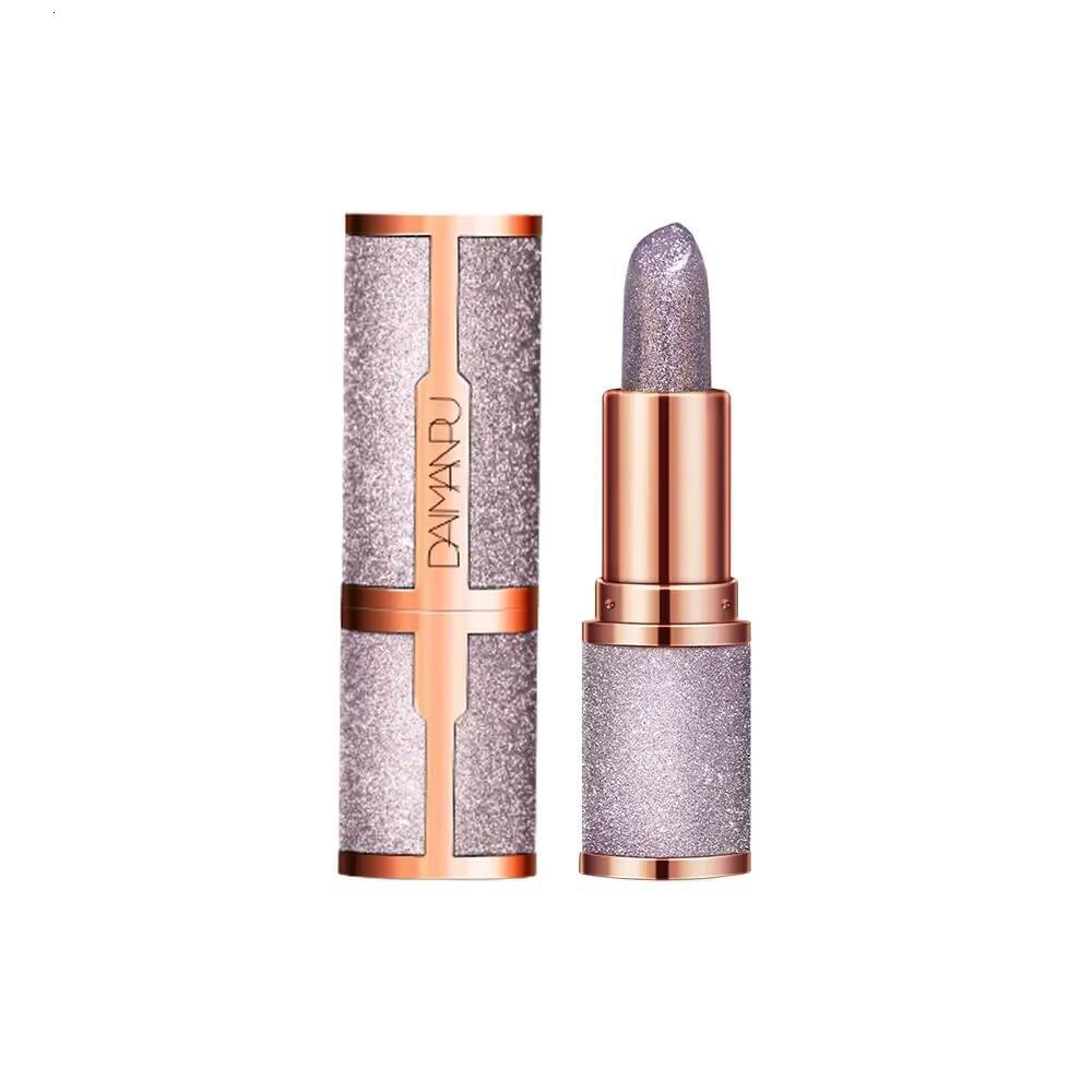 Makeup Temperature Color Changing Glitter Lipstick Waterproof Long Lasting Moisturizing Velvet Matte Lip Tint Gloss Lips Stick happy