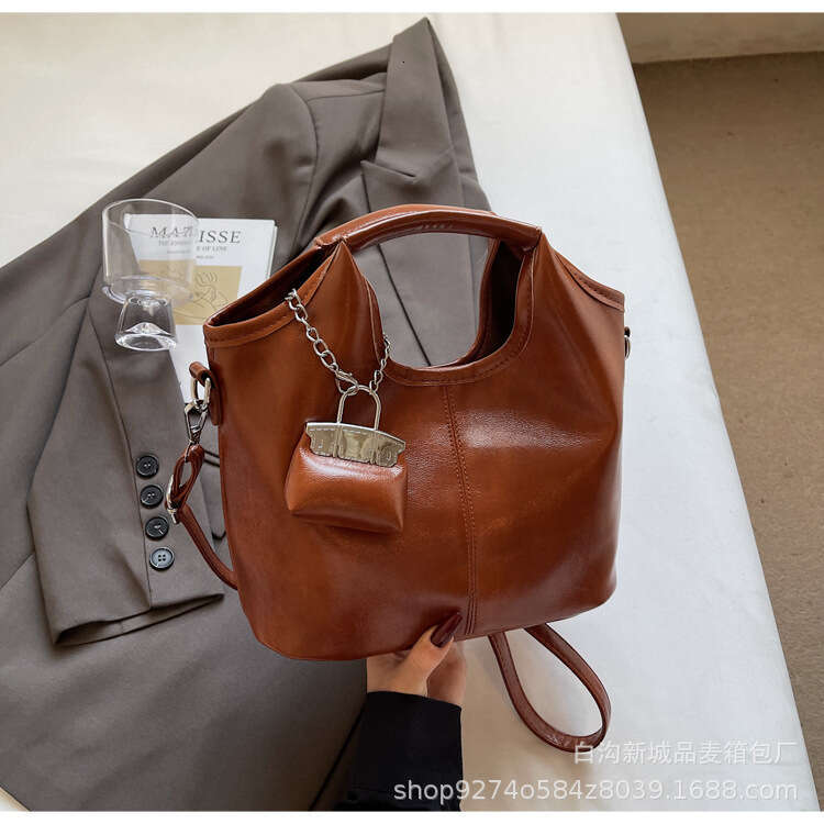 Shoulder bag Crossbody bag Tote Bag women's Handheld 2025 New Fashion Versatile Large Capacity