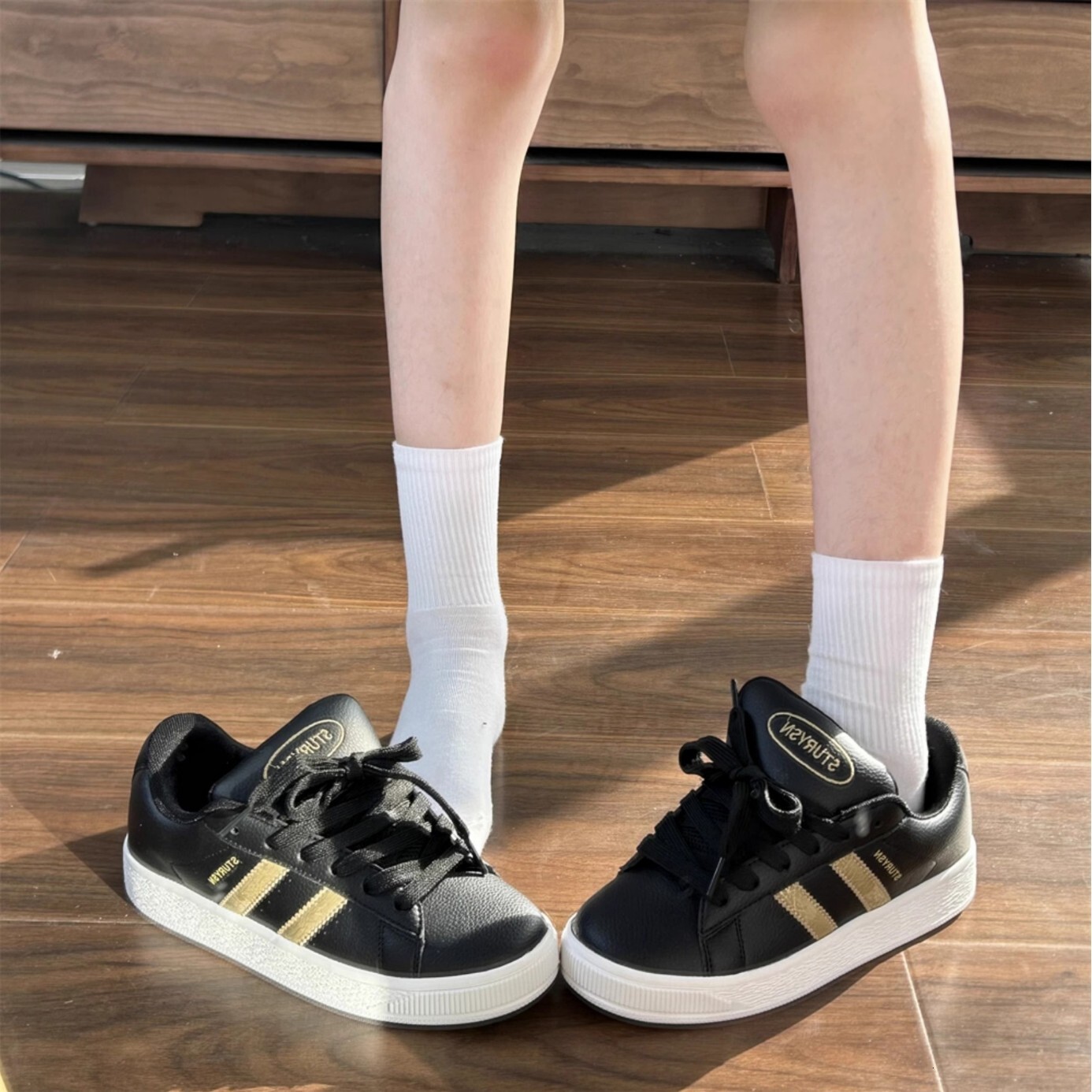 Ddmysports Korean Style Women S Sneakers Casual New Spring Breathable White Versatile German Training Shoes Outdoor Shoes