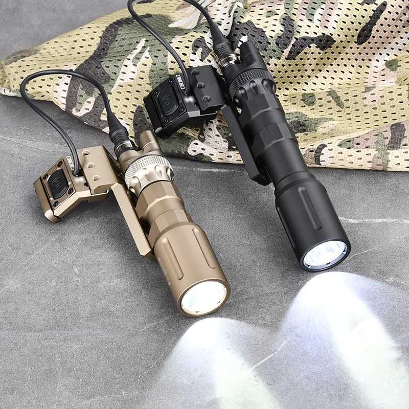 PLHV2 Flashlight Tactical High Power Scout Light Modlit PLH-V2 Hunting Weapon Lamp UNIT Offset Switch For 20mm Picatinny Rail XJ250613