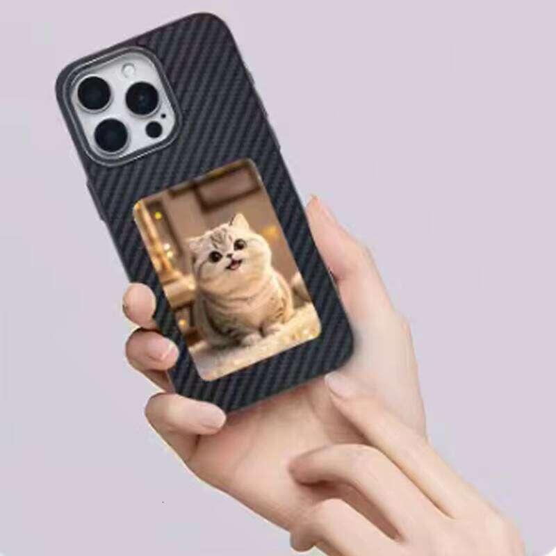 NFC DIY Display Light Emitting Diode Smart E-Ink Screen Computer Phone Case