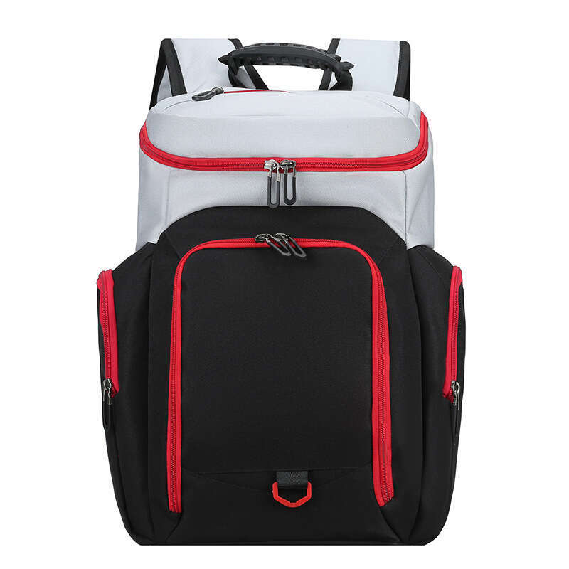 Color-Block Unisex Outdoor Soccer Bag Basketball Training Backpack