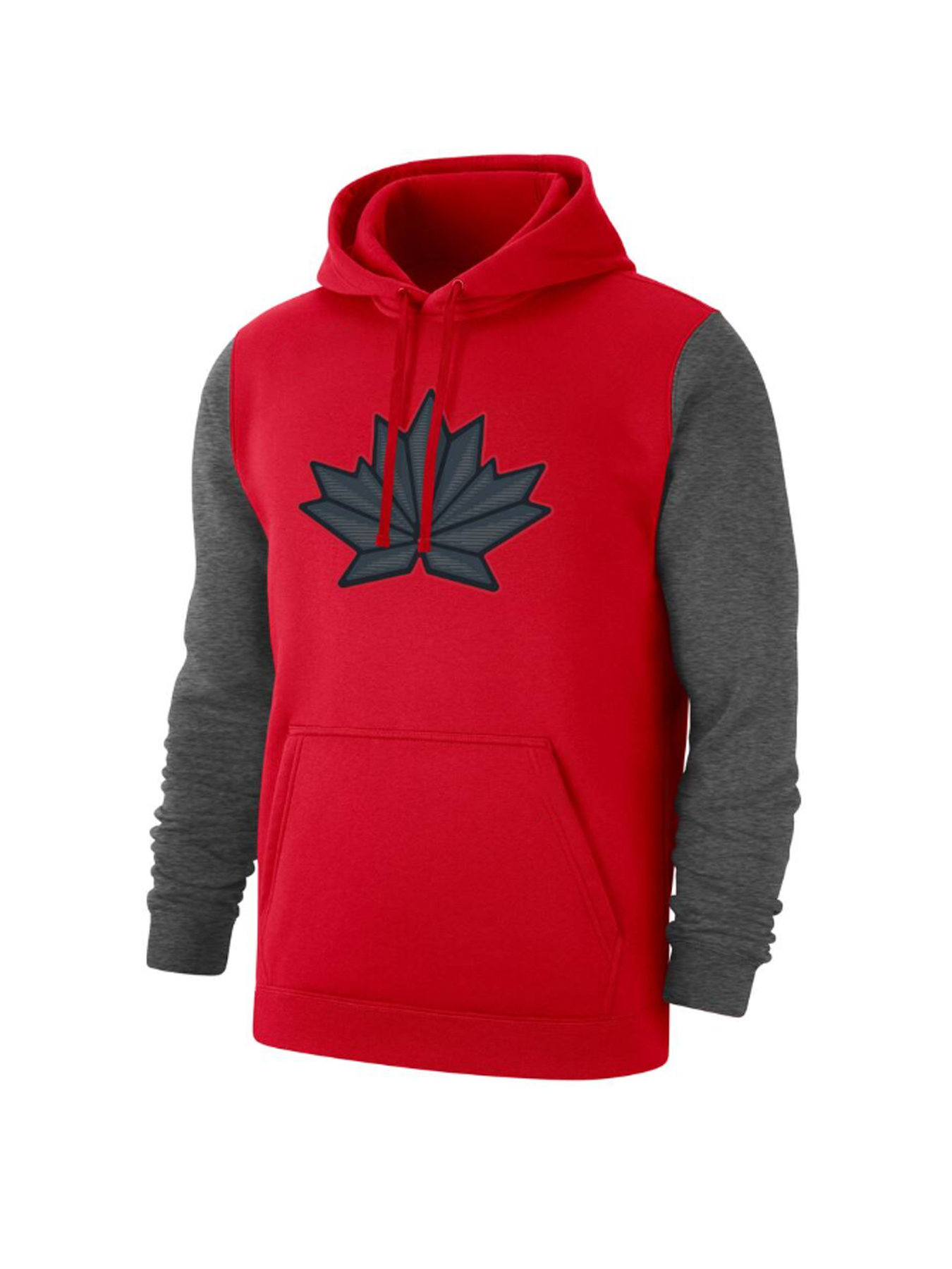 Men's CAN Hoodie Black, white and gray base color, loose fit, hood design, large capacity pocket, lower hem/sock cuff thread closure, suitable fo