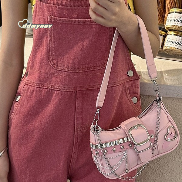 Niche Trendy Millennial Hot Girl for Women 2024 New Simple Casual Handbag Shoulder Underarm Bag ddmynov