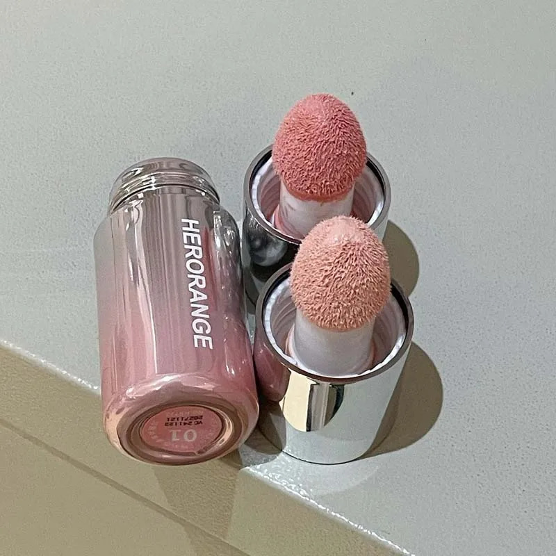 HERORANGE Liquid Blush Natural Complexion-enhancing Low-saturation Matte Multi-purpose Blush Liquid 250614