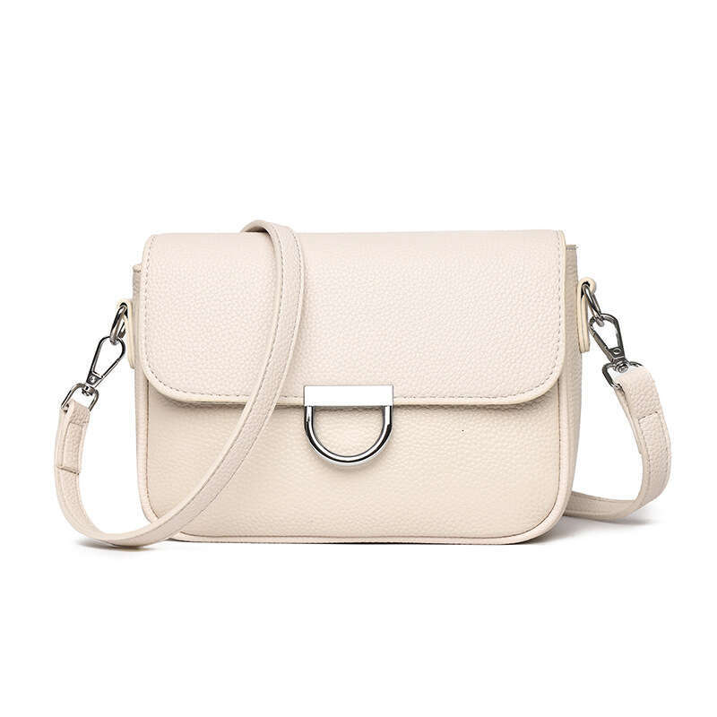 Genuine Leather Crossbody High-Quality Texture Spring Small Square Fashionable Elegant Versatile Shoulder Bag For Women